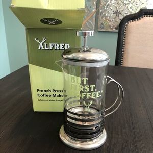 Alfred French press coffee maker